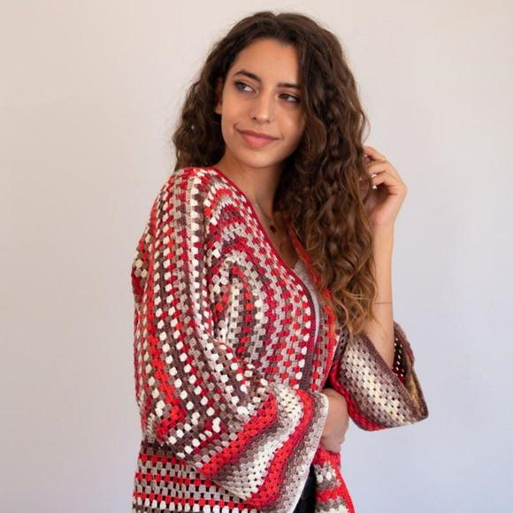 Cardigan de Crochê