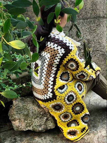 Cardigan de Crochê