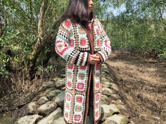 Cardigan de Crochê