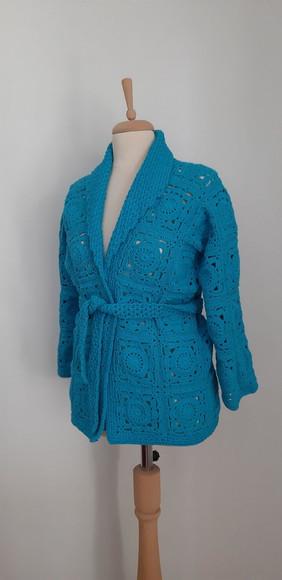 Cardigan De Crochê