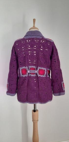Cardigan De Crochê
