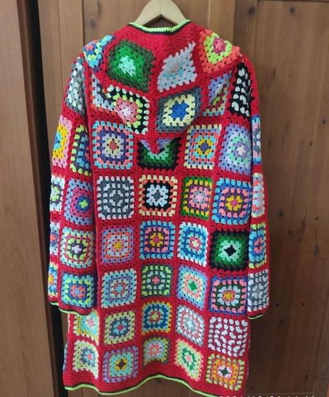 Cardigan De Crochê