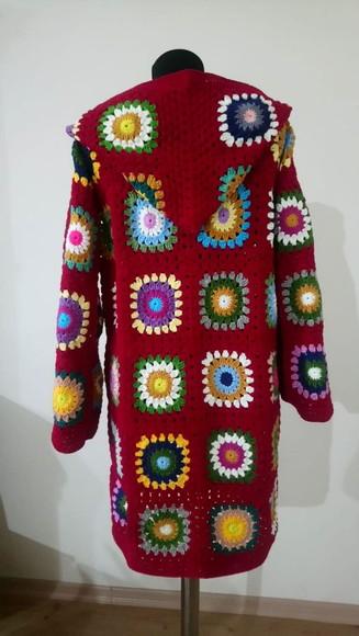 Cardigan De Crochê