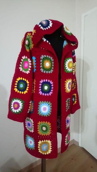 Cardigan De Crochê