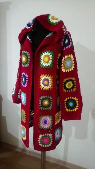 Cardigan De Crochê
