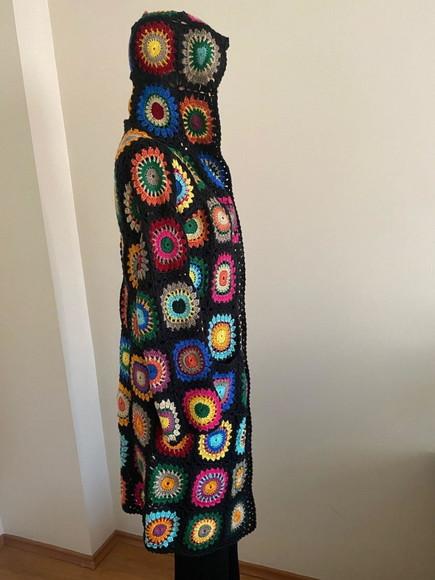 Cardigan De Crochê