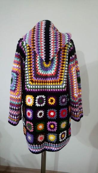 Cardigan De Crochê