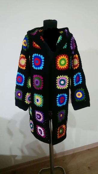 Cardigan De Crochê