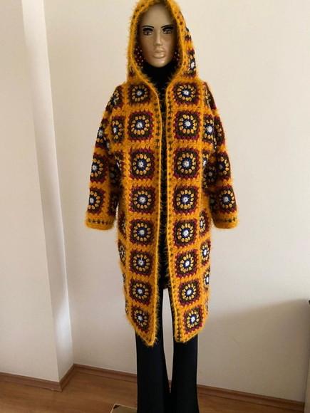 Cardigan De Crochê