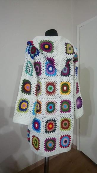 Cardigan De Crochê