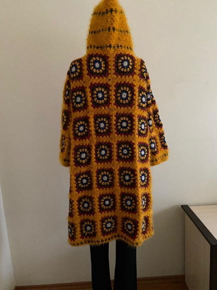 Cardigan De Crochê