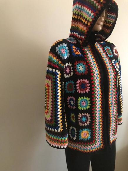 Cardigan De Crochê