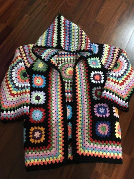 Cardigan De Crochê