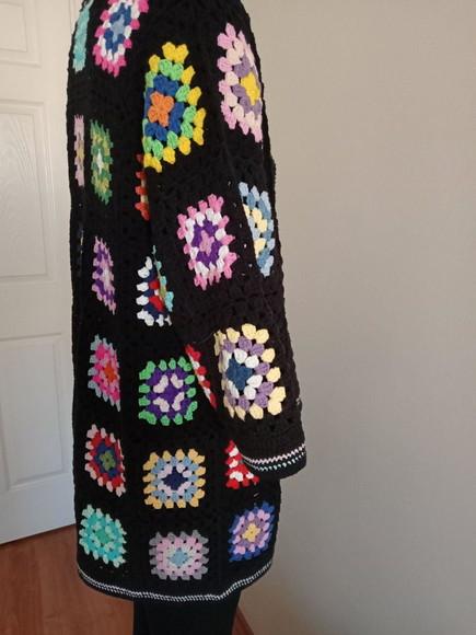 Cardigan De Crochê