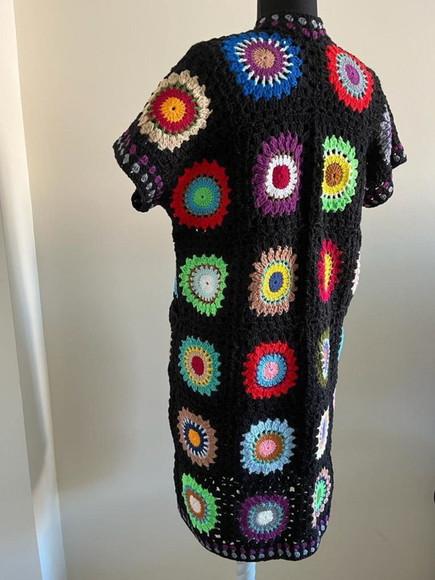 Cardigan De Crochê