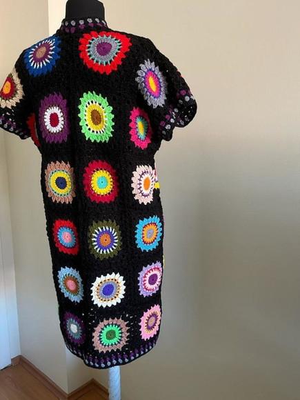 Cardigan De Crochê