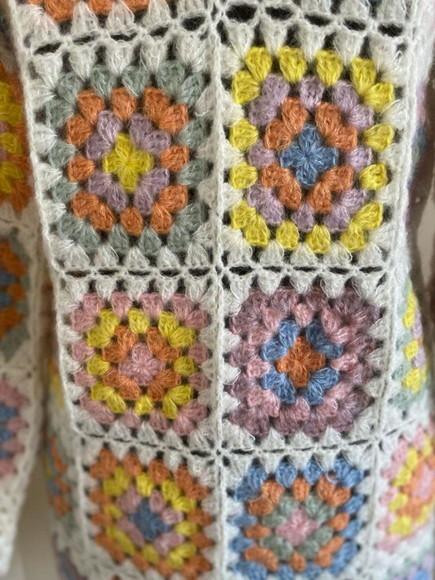 Cardigan De Crochê