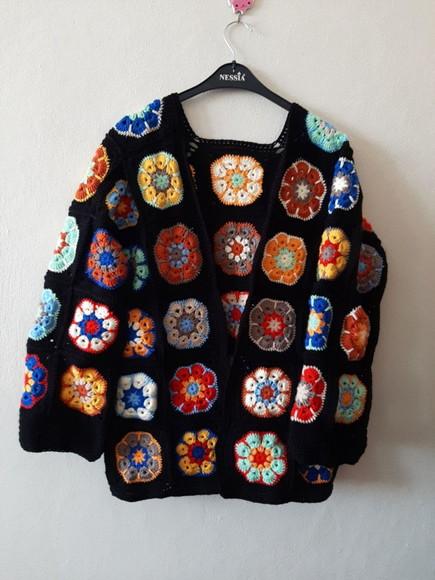 Cardigan De Crochê