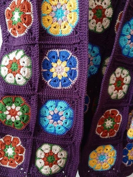 Cardigan De Crochê