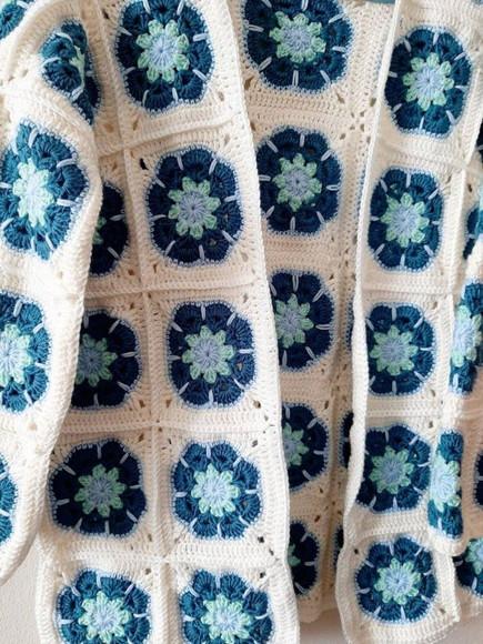 Cardigan De Crochê