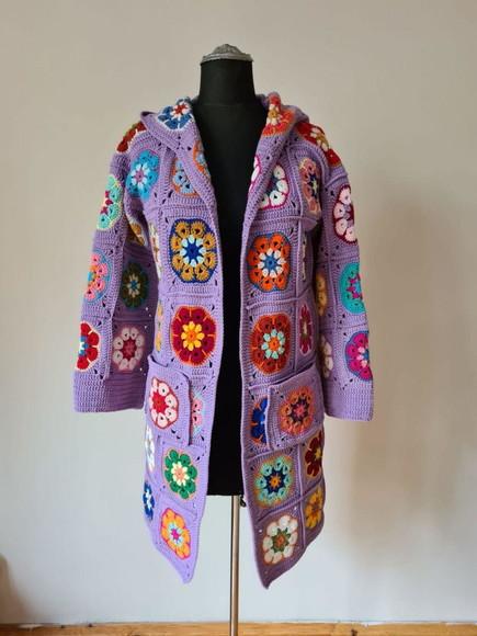 Cardigan De Crochê