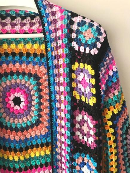 Cardigan De Crochê