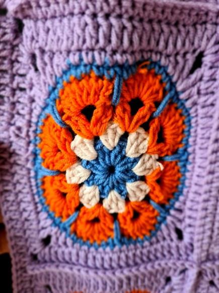 Cardigan De Crochê