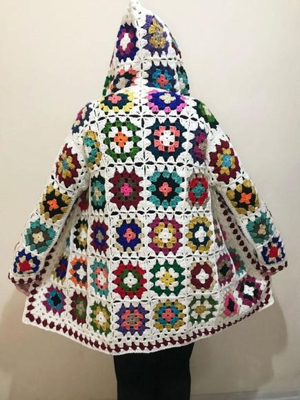 Cardigan De Crochê