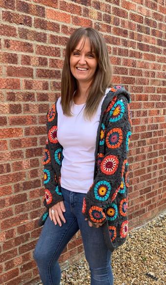 Cardigan De Crochê