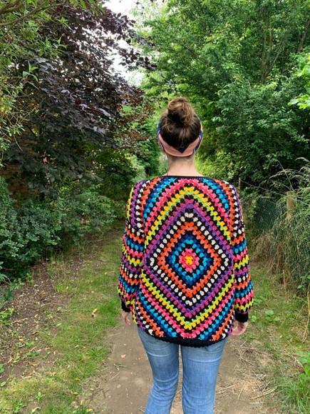 Cardigan De Crochê
