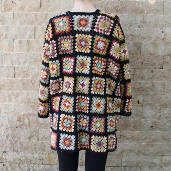 Cardigan De Crochê