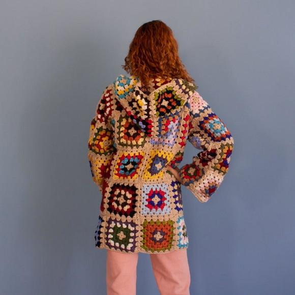 Cardigan De Crochê