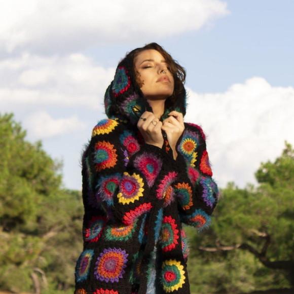 Cardigan De Crochê