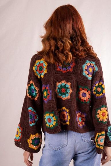 Cardigan De Crochê