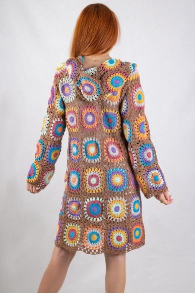 Cardigan De Crochê