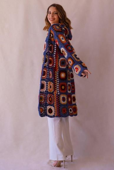 Cardigan De Crochê
