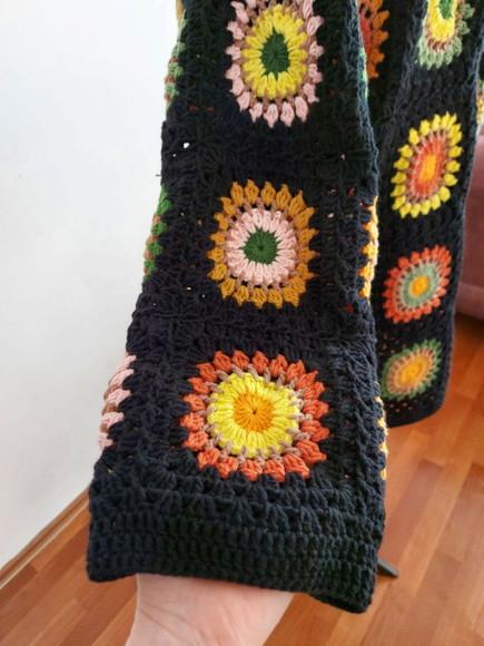 Cardigan De Crochê