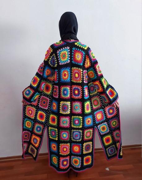 Cardigan De Crochê