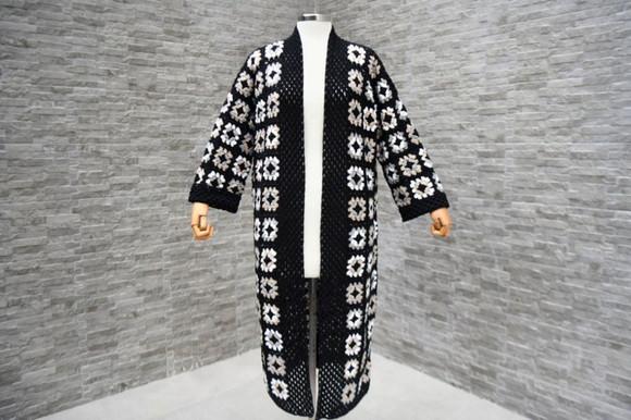 Cardigan De Crochê