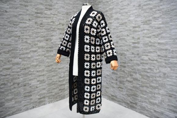 Cardigan De Crochê