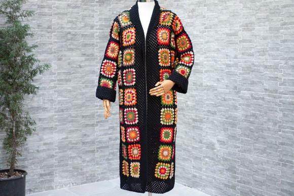 Cardigan De Crochê