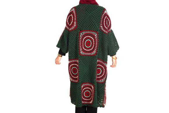 Cardigan De Crochê