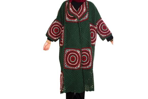 Cardigan De Crochê