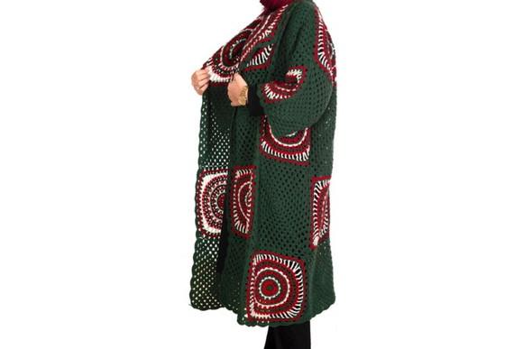 Cardigan De Crochê