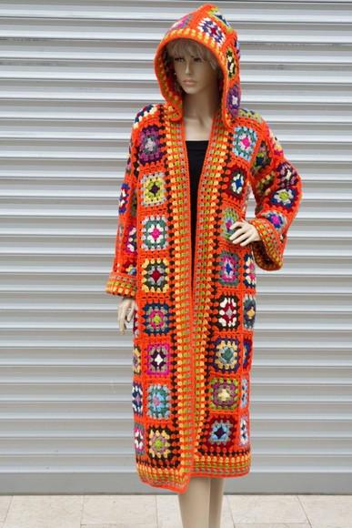 Cardigan De Crochê