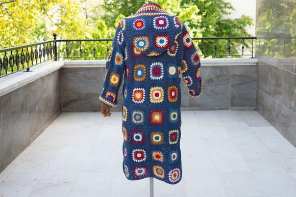 Cardigan De Crochê