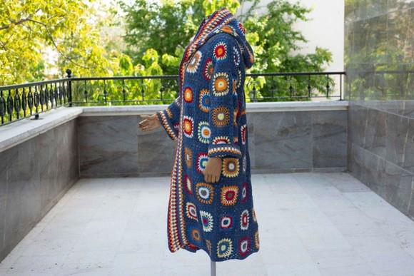 Cardigan De Crochê