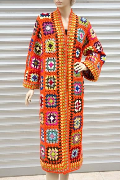 Cardigan De Crochê