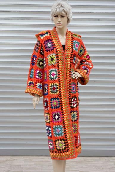 Cardigan De Crochê