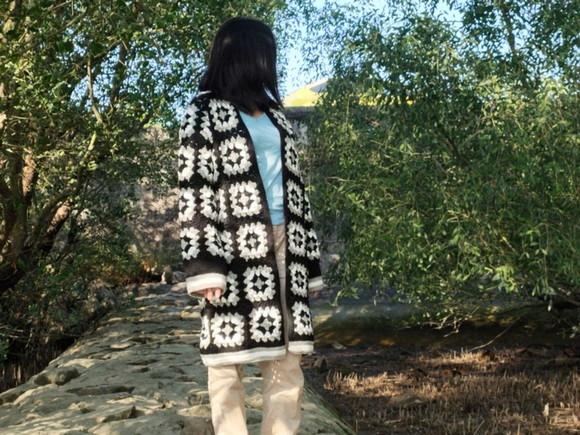 Cardigan De Crochê